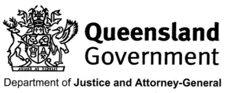 Department of Justice and Attorney-General QLD logo